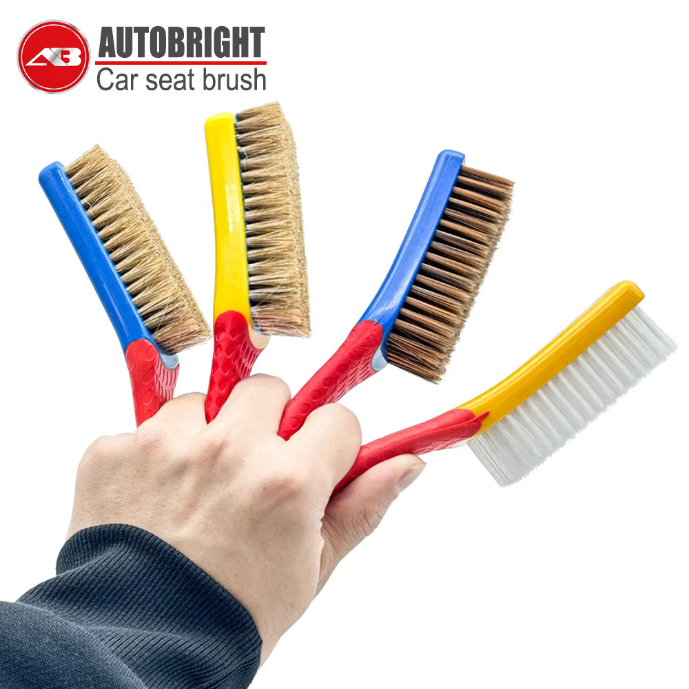 Seat Cleaner Fabric - AUTOBRIGHT Autostoel Reinigingsborstel Nylon Borstelharen Autostoelen
