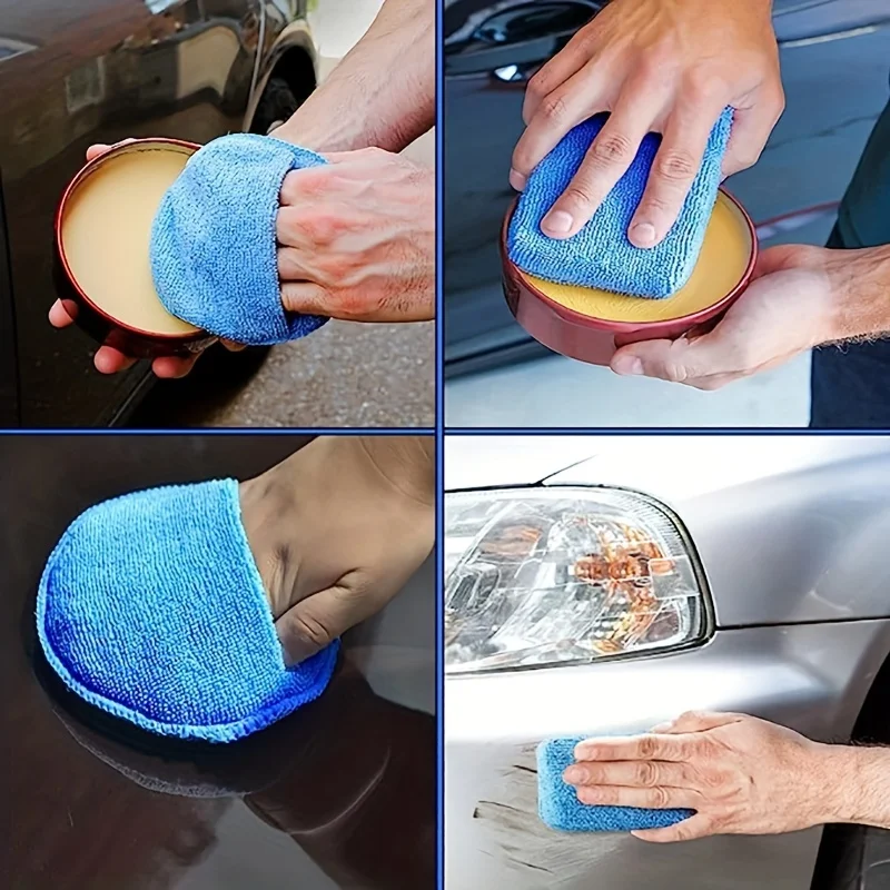 Wax Applicator Pad - 8-delige autowas applicatiepads set - 5