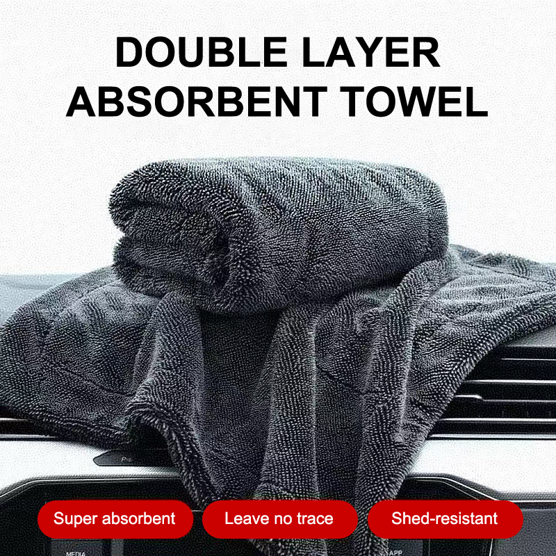 Microfiber Towel Detailing - [CA2] Microvezel droogdoek met gedraaide pool,
