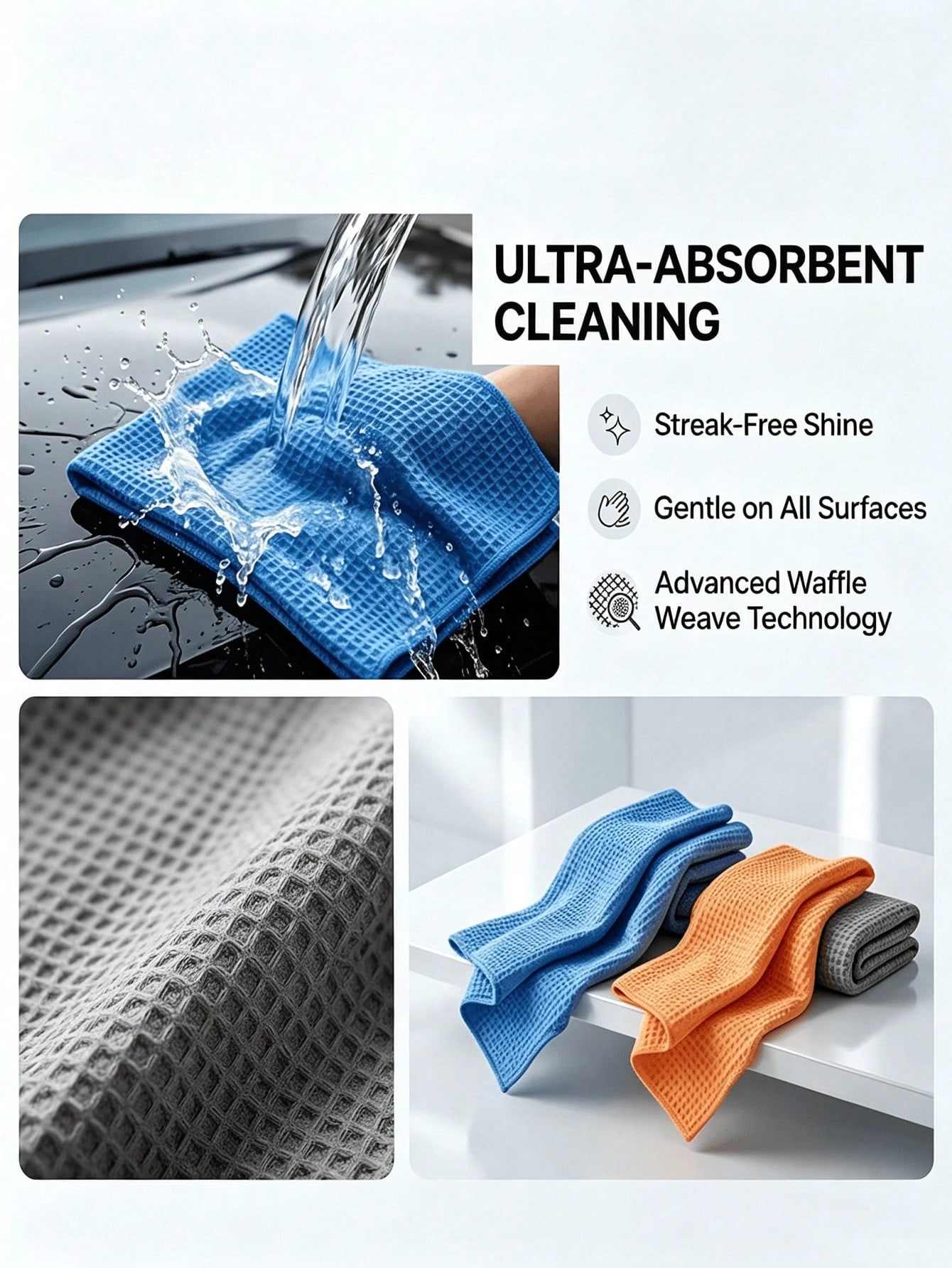40x40cm Microvezel Suède Autog - Microfiber Towel Detailing recensie en prijs