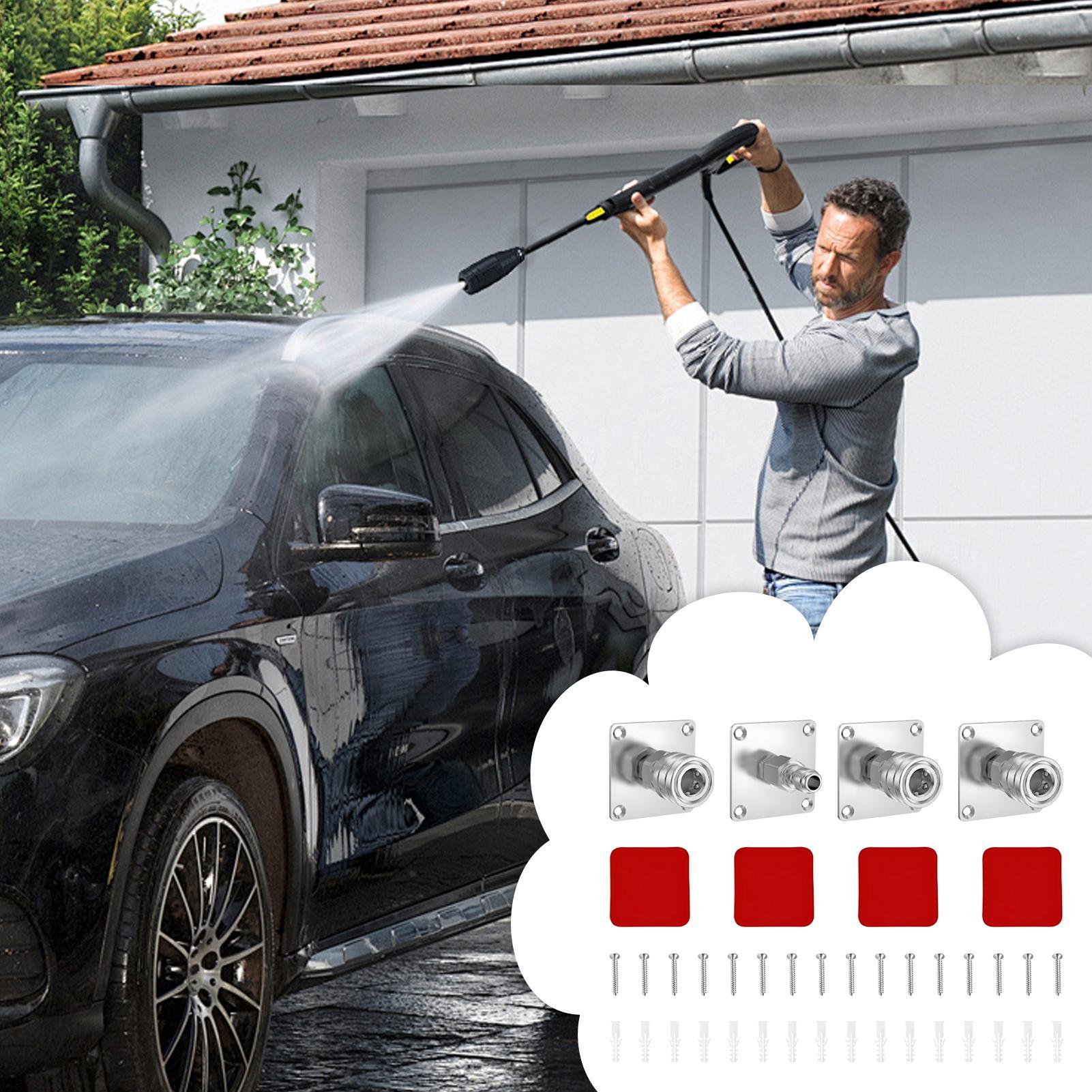 Hogedrukreiniger Wandhouder Qu - Foam Cannon Car Wash recensie en prijs
