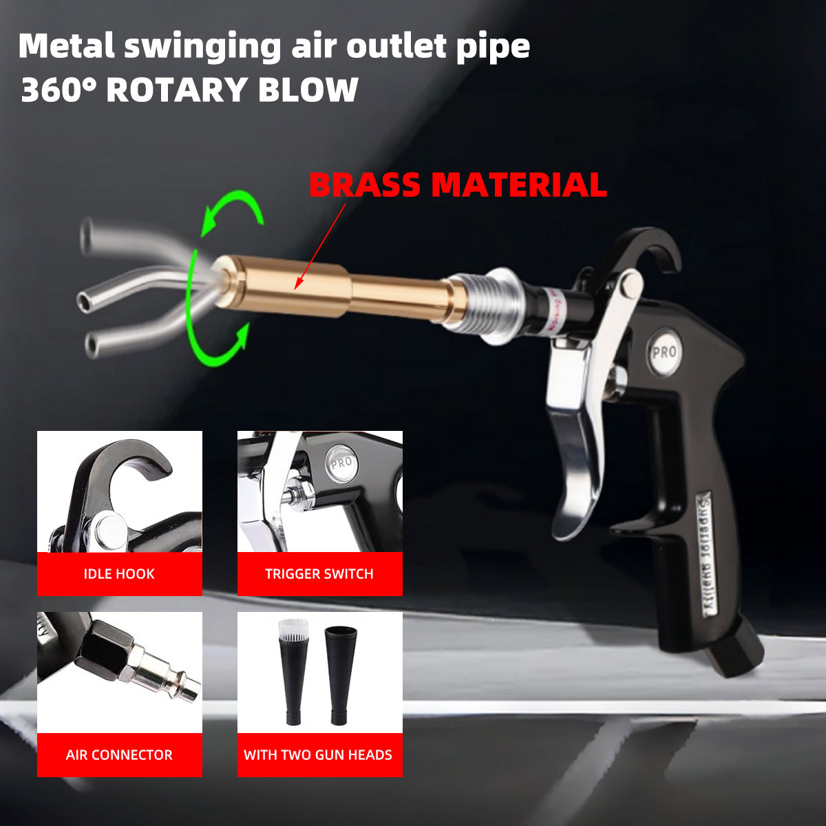 1 set hogedruk autoreinigingsp - Dirt Brush Interior recensie en prijs