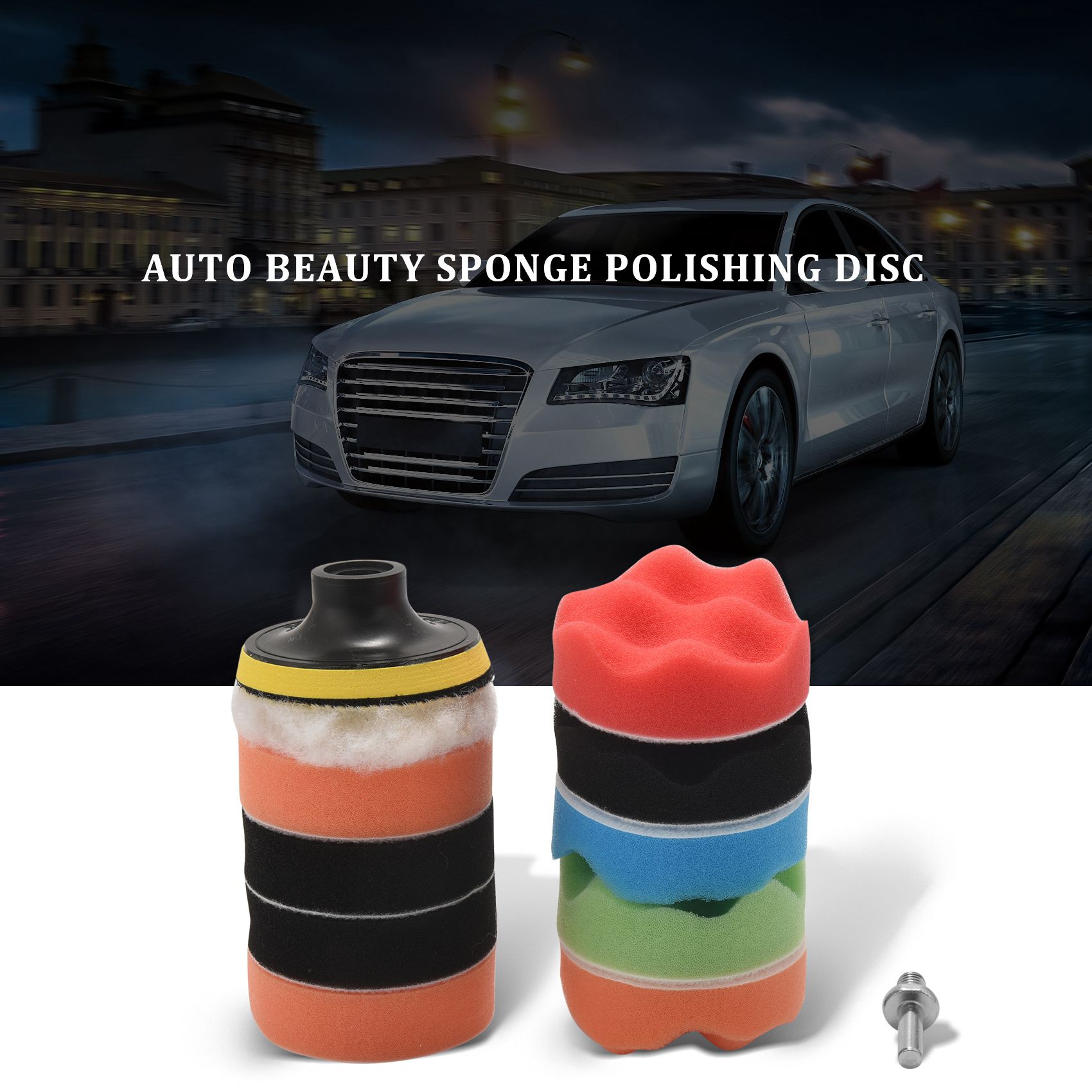 BAAG-11Pcs 3 Inch Waves Buffer - Polish Pad Set Buffer recensie en prijs